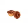 Pastry Chef's Boutique 9630 Small Earthenware Kugelhopf Mold - Ø 9 cm Kugelhopf Mold