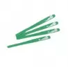 Pastry Chef's Boutique 1474 Baker's Blade Plastic Handle " Grignette Verte" - Pack of 10 Baker's Blade
