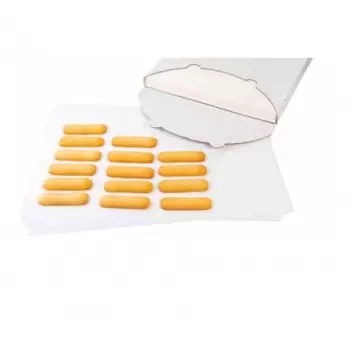 Pastry Chef's Boutique 23450 Siliconed Parchment Paper French Full Size 16''x24''- 500 sheets Parchment & Lining Paper