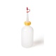 Pastry Chef's Boutique A200195 Plate Decorating Bottles - 250 ml - Fine Nozzle - 2⅜” x 2⅜” x 5¼” Chef's Plating Tools