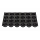 Sasa Demarle FP 4897 Sasa Demarle Flexipan Origine - Cylinders - Mini Cheesecakes - Ø 3.25” (82 mm) Depth 1.18” (30 mm) - Vol...