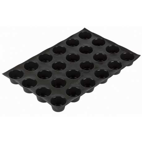 Sasa Demarle Flexipan Origine - Muffins Ø2.75” (73 mm) - FP 3051 - 24 Indents - 18” x 26” (400 x 600 mm) Sasa Demarle Flexipan Origine - Muffins Ø2.75” (73 mm) - FP 3051 - 24 Indents - 18” x 26” (400 x 600 mm)