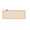 CI2st Rubber Chocolate chablons - Small Stars - 2 cm - 0.78'' - 48 Indents Chocolate Chablons Mats