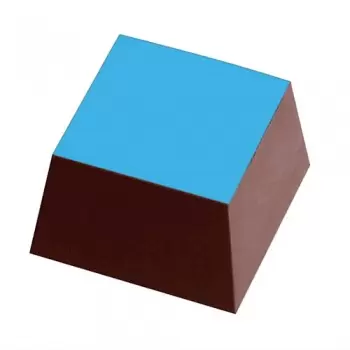 L0012 Chocolate Transfer Sheets - Mono Color - Blue - Pack of 20 Sheets - 135 x 275 mm Chocolate Transfer Sheets