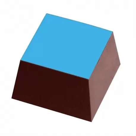 L0012 Chocolate Transfer Sheets - Mono Color - Blue - Pack of 20 Sheets - 135 x 275 mm Chocolate Transfer Sheets
