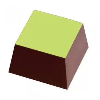L0013 Chocolate Transfer Sheets - Mono Color - Green - Pack of 20 Sheets - 135 x 275 mm Chocolate Transfer Sheets