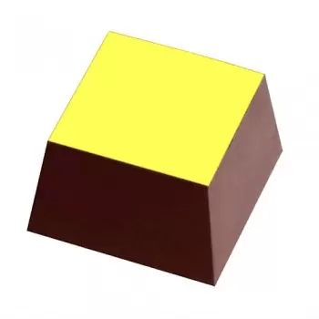 L0014 Chocolate Transfer Sheets - Mono Color - Yellow - Pack of 20 Sheets - 135 x 275 mm Chocolate Transfer Sheets