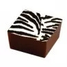 Pavoni Chocolate Transfer Sheets - Zebra Pattern - Pack of 10 Sheets