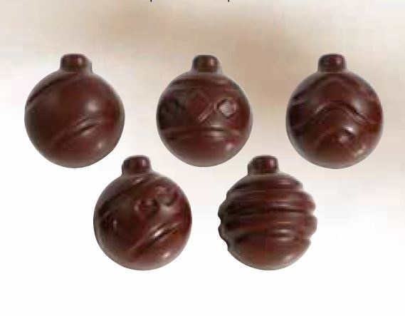 Martellato MA1974 Polycarbonate Chocolate Praline Mold - Christmas
