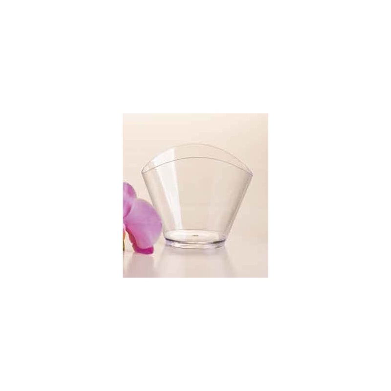 Martellato PMOCE003 Clear Oval Plastic Verrine Cups 100 x 70 x 82...