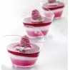 Martellato PMOCE001 Clear Oval Plastic Verrine Cups - 64 x 46 x 53 mm - Cap. 50 ml - 100 pcs Plastic Mini Cups and Bowls