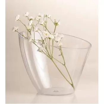 Martellato PMOCO012 Clear Vela Plastic Mini Verrine Cups - 73 x 81 x 67 mm - Cap. 140 ml - 100pcs Plastic Mini Cups and Bowls