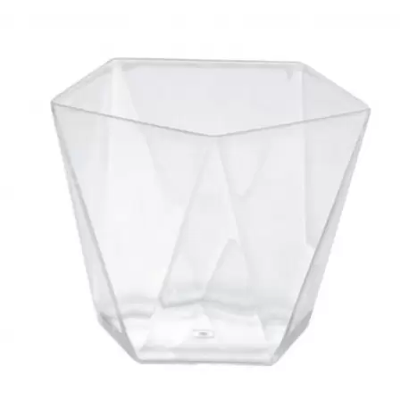 Clear Penta Plastic Verrine Cups - 72 x 56 mm - Cap. 120 ml - 100pcs