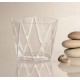 Martellato PMOPE001 Clear Penta Plastic Verrine Cups - 72 x 56 mm - Cap. 120 ml - 100pcs Plastic Mini Cups and Bowls