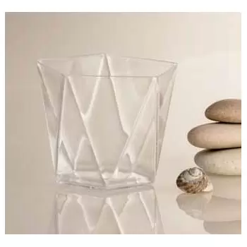 Clear Penta Plastic Verrine Cups - 72 x 56 mm - Cap. 120 ml - 100pcs