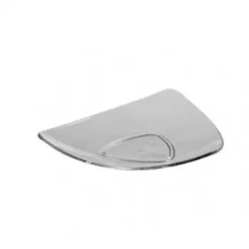 Martellato PMO09.00 Clear Triangle Mini Dishes - 90 x 90 x 15 mm - 20 ml - 100 pcs Plastic Mini Dishes