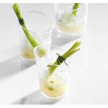 Disposable Verrine Tall Glasses - 2.4 oz. -1.625 x1.625 x 3.375 - 100pcs