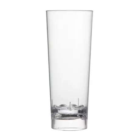 Pastry Chef's Boutique 6413 Clear Tall Round Shot Glass 1.75'' x 4.25'' - 2oz - 200 pcs Plastic Mini Cups and Bowls