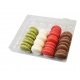 Pastry Chef's Boutique AWM35CL Clear Plastic Thermoformed Macarons Storage and Display Trays - 35 Macarons - Pack of 60 Macar...