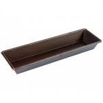 Non-stick Nanterre Brioche Rectangular Cake Mold - 20 x 8.5 x 4 cm -