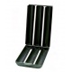 Pastry Chef's Boutique 09480 Triple Non-Stick Mini Round Tritoast Bread Mold - 3 Channels - 30 cm - Ø 5 cm Baguette and Tuile...