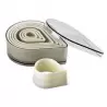 Pastry Chef's Boutique 02273 Nylon & Fiberglass Cookie Cutter Set - Tear Drop - 8 pces set Polyglass Cookie Cutters