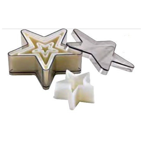 Pastry Chef's Boutique 02283 Nylon & Fiberglass Cookie Cutter Set