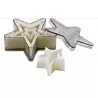 Pastry Chef's Boutique 02298 Nylon & Fiberglass Cookie Cutter Set - Stars - 5 pces set Polyglass Cookie Cutters
