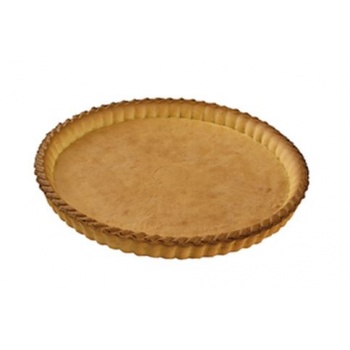 Pastry Chef's Boutique PCB098033 Sweet Tart Shell Fluted Butter Tartlet - 9" - 12 pces Sweet Pastry shells