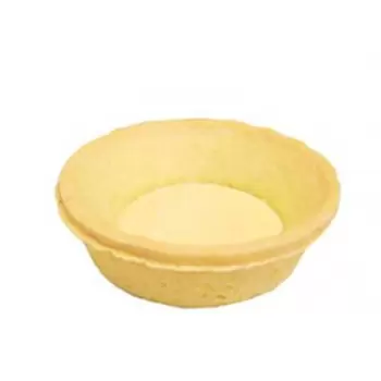 Pastry Chef's Boutique PCBT250 Sweet Tart Shell Tartlet Butter Sweet Mini 2.5'' - 180 pces Sweet Pastry shells