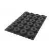 Silikomart Professional Full Size DONUT Mold - Ø 85 x 29 mm - 133 ml - 24 Cavity