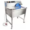 Chocolate World M1278 Chocolate Tempering Moulding Machine Wheelie - 30 Kg - M1278 Table Top Chocolate Melters and Temperers