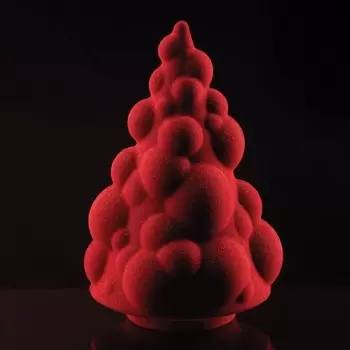 Pavoni KT175 Pavoni Thermoformed Mold - AMPOLLA - Christmas Trees Ø 135 x 200 mm - Weight: 200 g - 2 sets Holidays Molds
