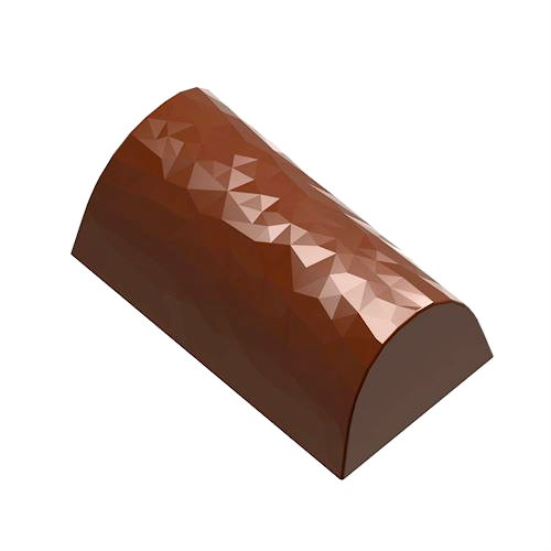 Chocolate World CW1930 Polycarbonate Origami Faceted Log