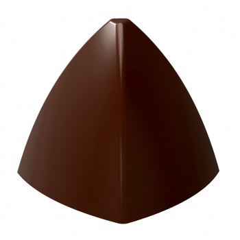 Chocolate World CW1924 Polycarbonate Chocolate Mold - Pyramid - 31 x 31 x 26,5 mm - 9.5 gr - 21 Cavity - 275 mm x 135 mm Mode...