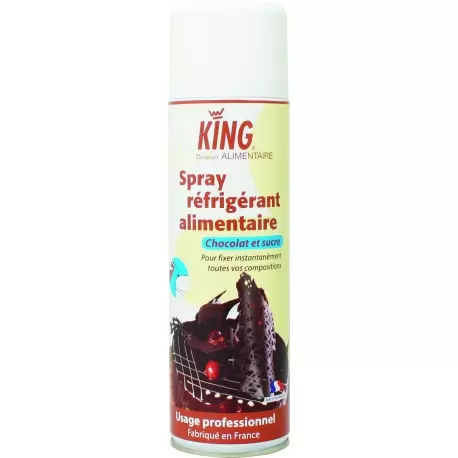 KING Chocolate Refrigerant Freeze Cool Cold Spray - 400 ml Sprays for Chocolate