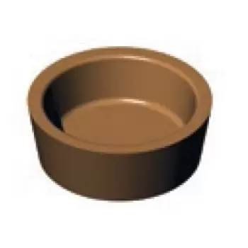 PAVONI Cookmatic Mini Round Tart Shell Plates - Ø 41 x 15 mm - 30 Cavity