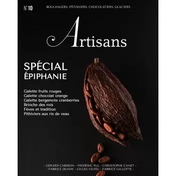 Stephane Glacier ART10 ARTISANS n°10 Boulangers, pâtissiers, chocolatiers, glaciers - Stephane Glacier - French Artisan Magazine