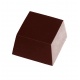Chocolate World CW1000L42 Magnetic Polycarbonate Square Chocolate M