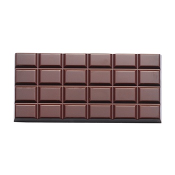 Cacao Barry MLD-090500-M00 Polycarbonate Chocolate Tablet BAR Tablet Mold - 100g - 155 x 75 x 9 mm - 3 Cavity Tablets Molds