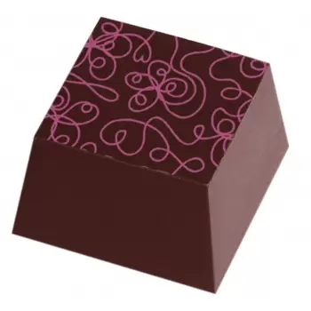 LF000622 Chocolate Transfer Sheets - Angelica - Pack of 20 Sheets - 135 x 275 mm Chocolate Transfer Sheets