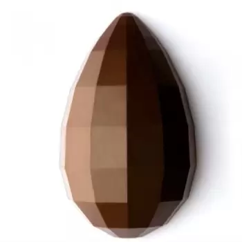 Chocolat Form CF0712 Polycarbonate Chocolate Mold Diamond EGG - Ø100 - Height: 155 mm - 150 gr - 2 cav - 360x195x80 mm Easter...