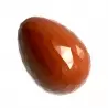 Polycarbonate Origami Faceted Egg Chocolate Mold - 29 x 21 x 10 mm - 4gr - 5x7 Cavity - Double Mold - 275x135x24mm