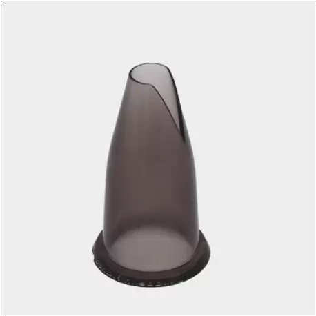 De Buyer 4155.09 De Buyer Tritan Pastry Tip - St Honore - 9mm Polycarbonate Tips