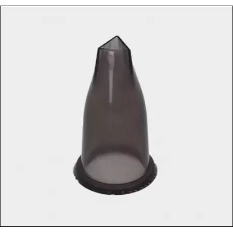 De Buyer 4181.10 De Buyer Tritan Pastry Tip - Triangle Tip 10mm Polycarbonate Tips