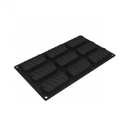 Pavoni PX3203 Pavoflex Rectangular Tart Tops Silicone Molds SPRING - 81 x 41 x22 mm - 9 Cavity - 50 ml - 300 x 175 mm Pavofle...