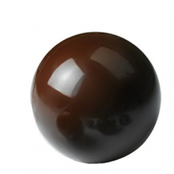 Cacao Barry MLD-090502-M00 Polycarbonate Chocolate HALF SPHERE Mold Ø 12.5 cm - 2 Cavity - Sphere & Domes Molds
