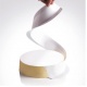 Martellato ONE20 Martellato ONE Strip Plastic Disposable Round Cake Entremets Molds - Pack of 100 - Diam. 20 cm - 4 cm High E...