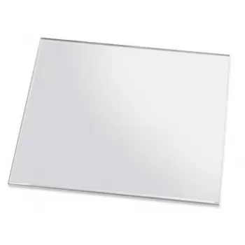 Pastry Chef's Boutique 40153 Cristal Clear Smooth Edgeless Acrylic Sheet 16'' x 24'' - 10mm Thick Sheet Pans & Extenders