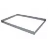Pastry Chef's Boutique 07258 Half Size Pastry Frame Sheet Pan Extender - 300 x 400 mm x 50 mm Genoise and Full Sheet Frame